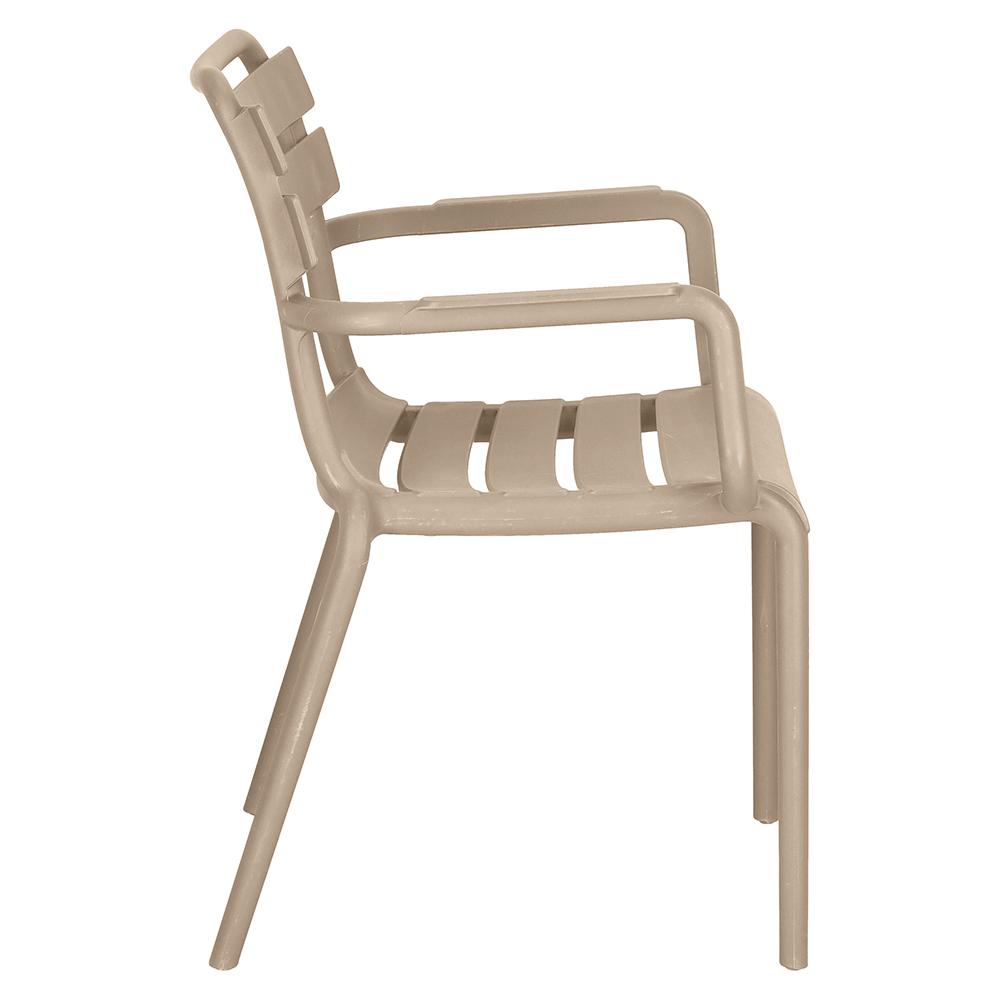 Abbildung Chaise à accoudoirs Estela Seitenansicht