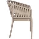 Abbildung Chaise à accoudoirs Evren Seitenansicht