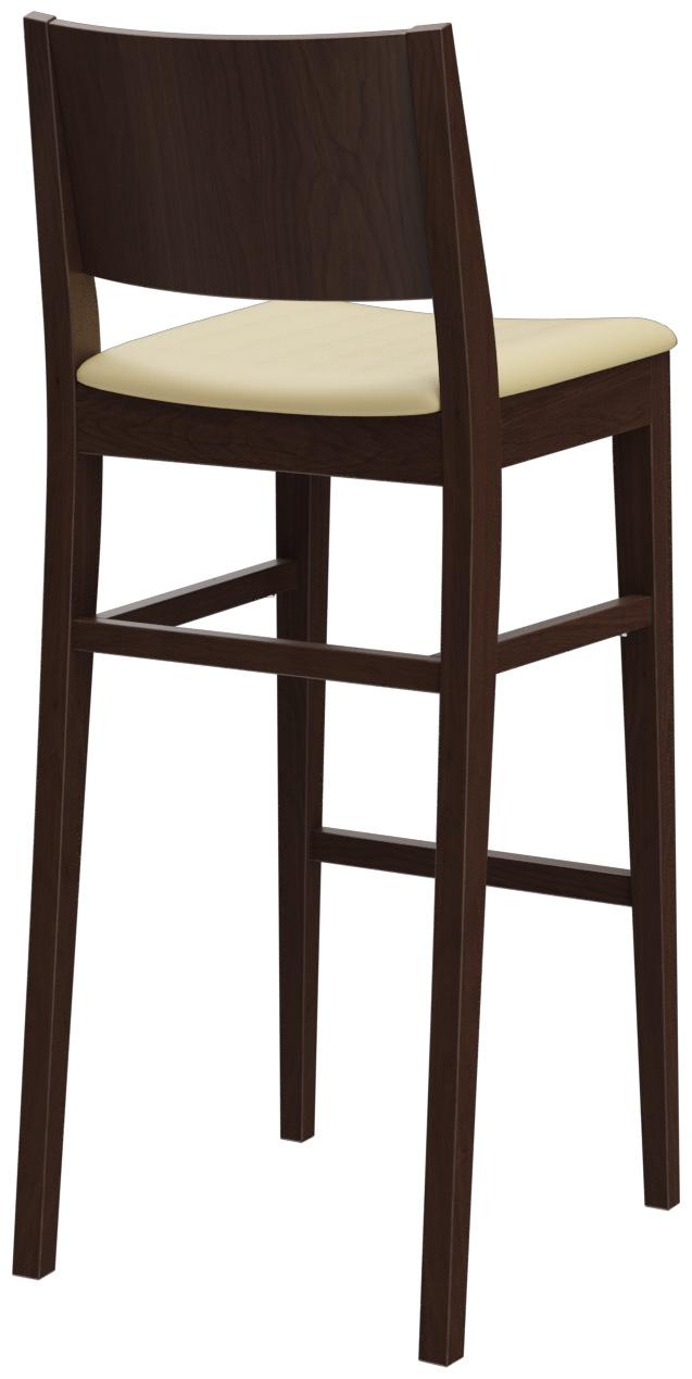 Abbildung Barhocker Quin Schrägansicht