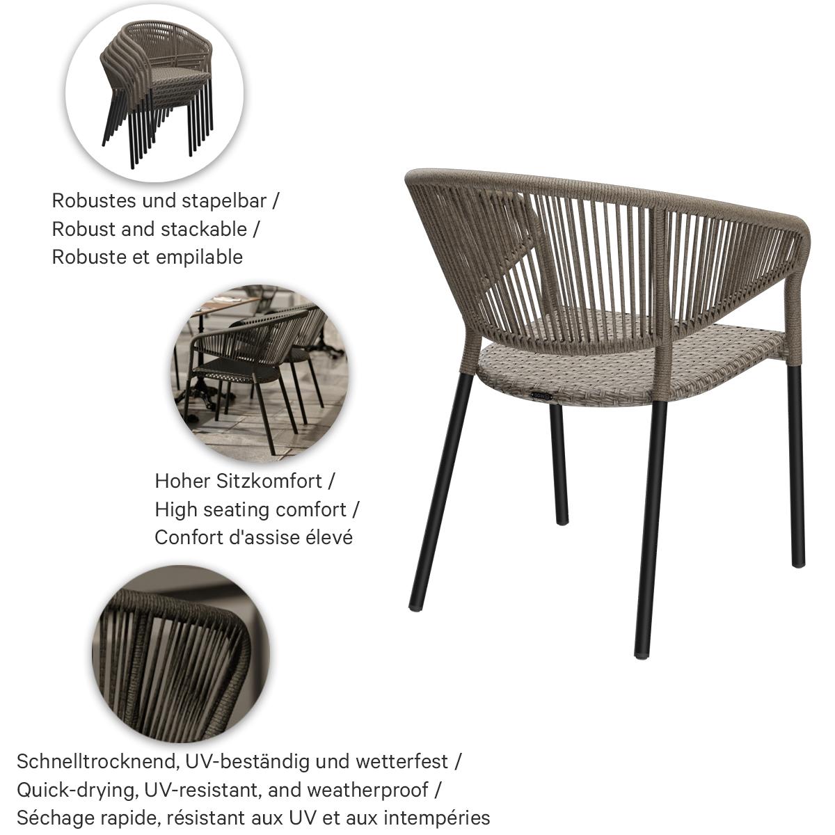 Abbildung Chaise à accoudoirs Maruba
