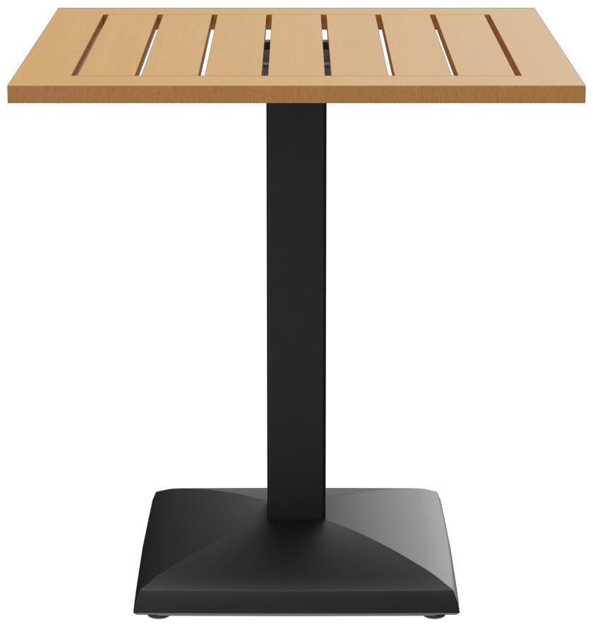 Abbildung dining table Kord Seitenansicht