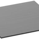 Abbildung Plateau de table Compact Slim Schrägansicht