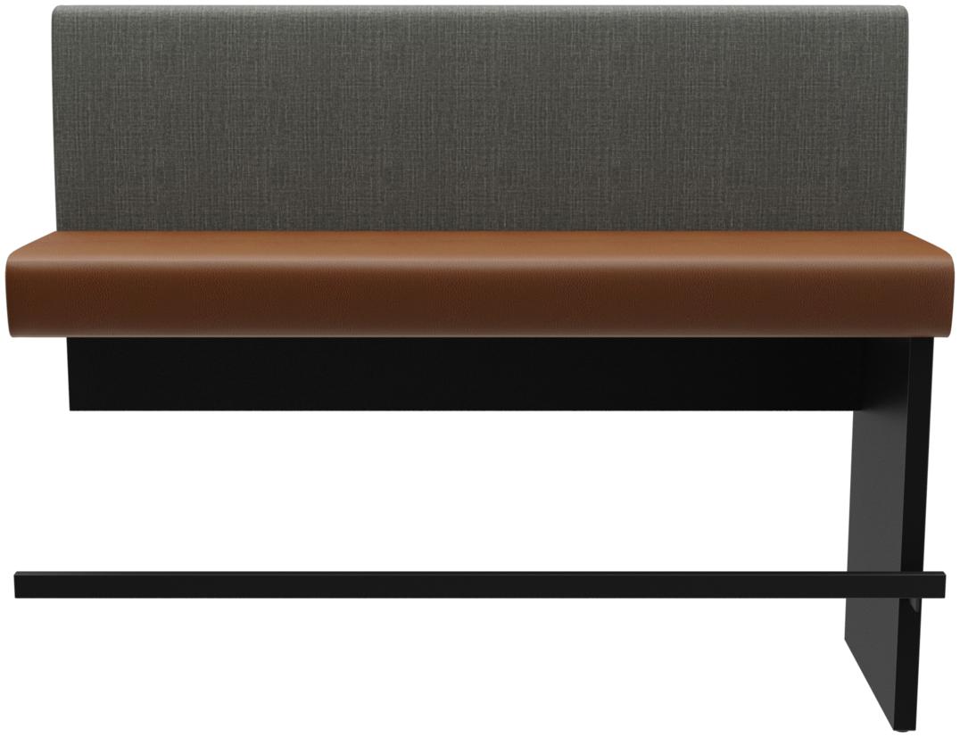 Abbildung Extension/end element 150 cm H-Line Vorderansicht