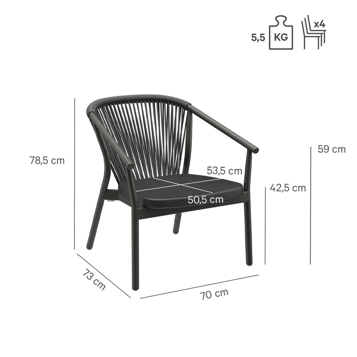 Abbildung Fauteuil Zaki