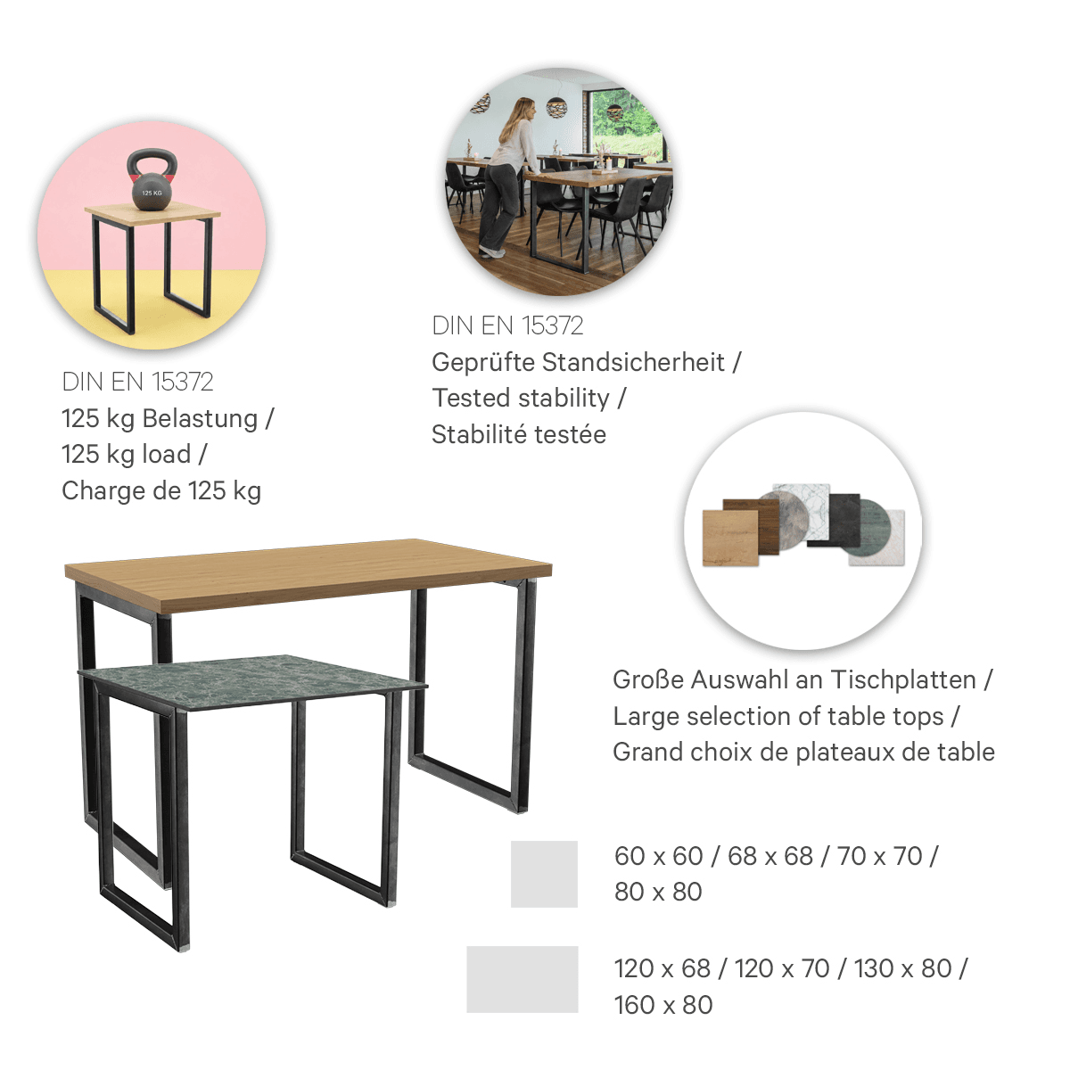 Abbildung table à manger Rickon