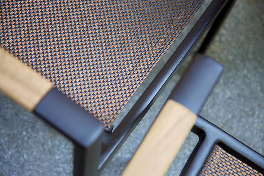 Abbildung Chaise à accoudoirs Tano Detailansicht