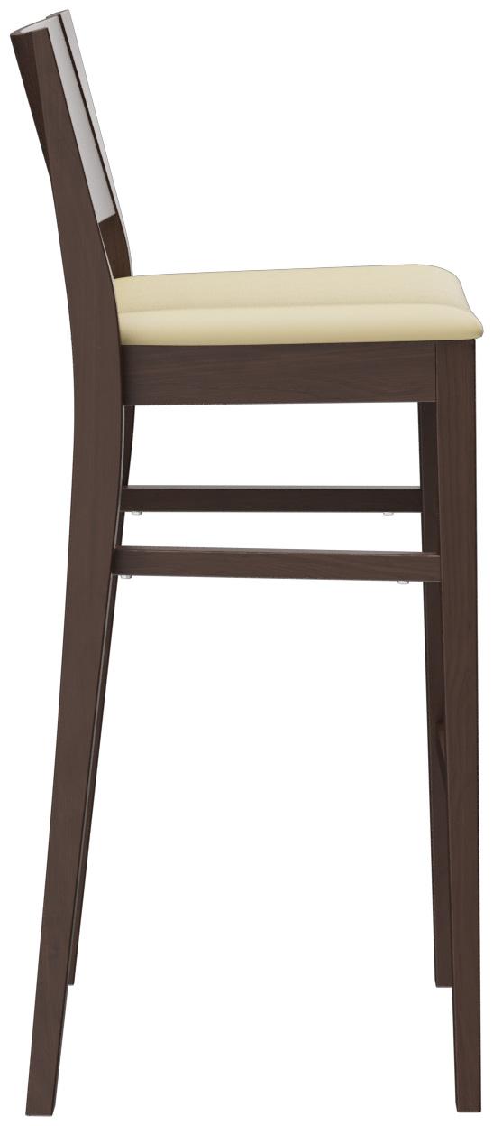 Abbildung Barhocker Quin Seitenansicht