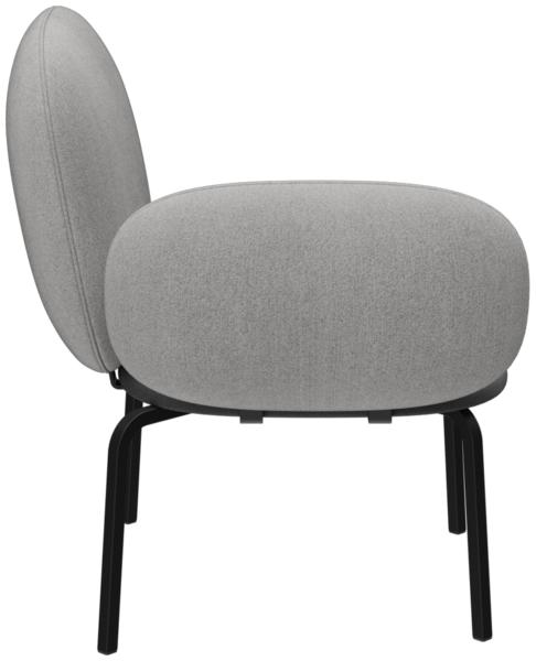 Abbildung Right-hand corner armchair Liberty Seitenansicht