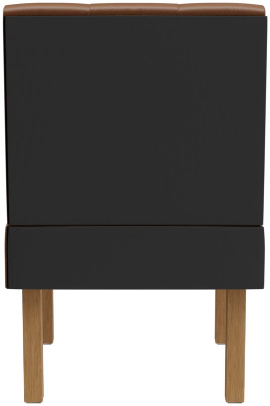 Abbildung Abschlusselement links 60cm Hester Rückansicht