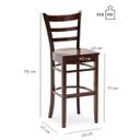 Abbildung Tabouret de bar Ute