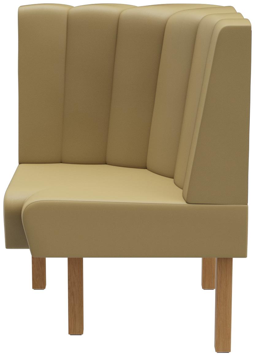 Abbildung Eckelement rund Felipa Vorderansicht