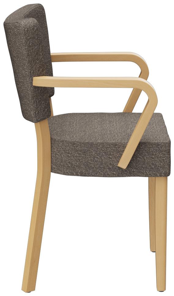 Abbildung Armstoel Damara Seitenansicht