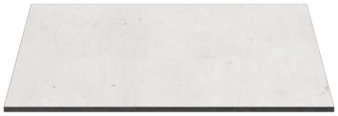 Abbildung Tischplatte Compact Slim Seitenansicht
