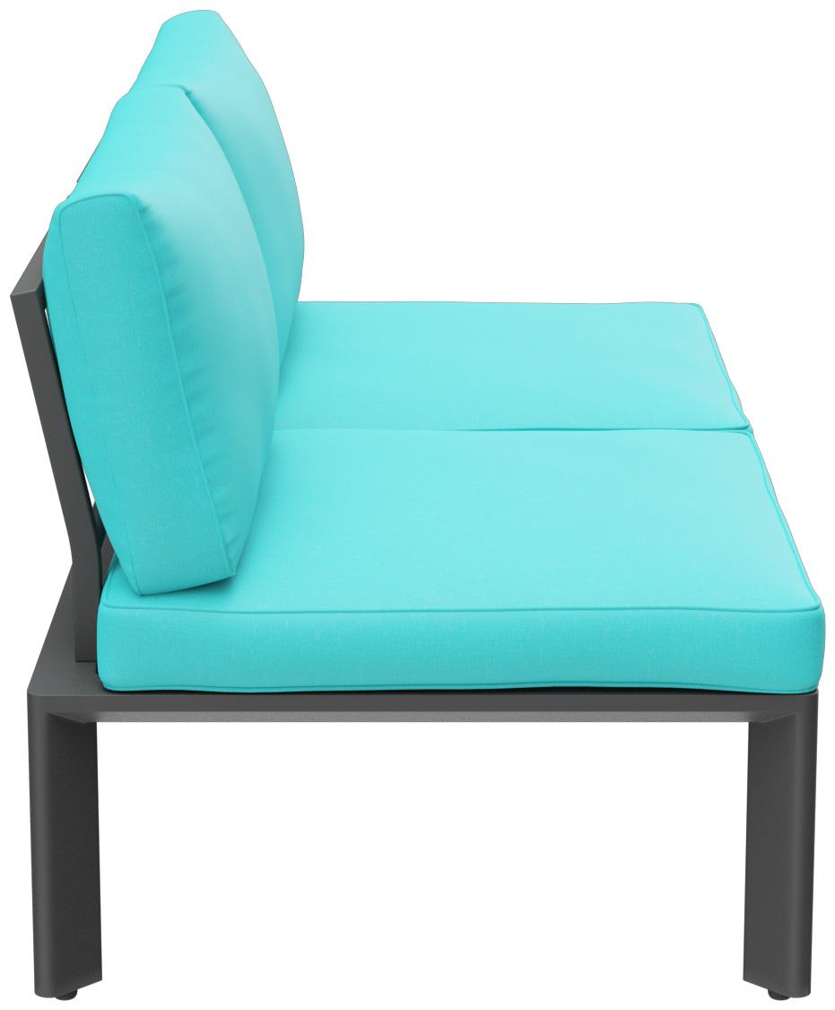 Abbildung 2-Sitzer-Element Lorcan Seitenansicht