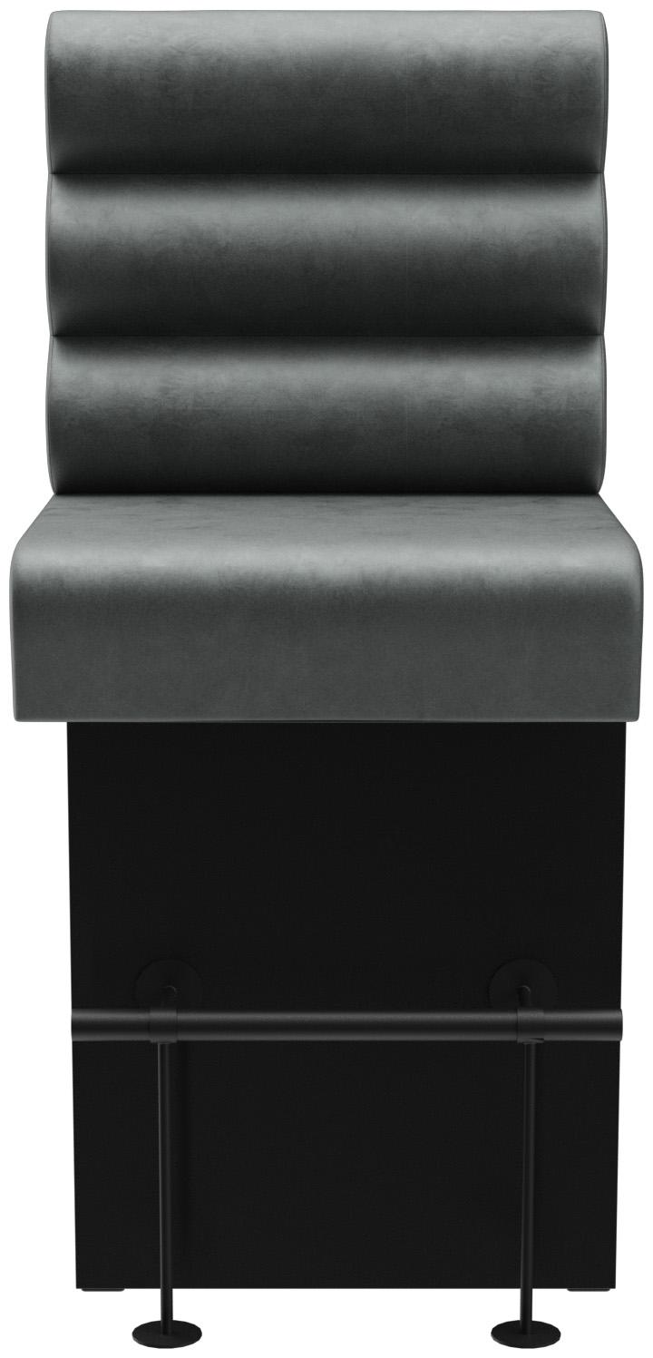 Abbildung Abschlusselement links 60cm Ripple Vorderansicht