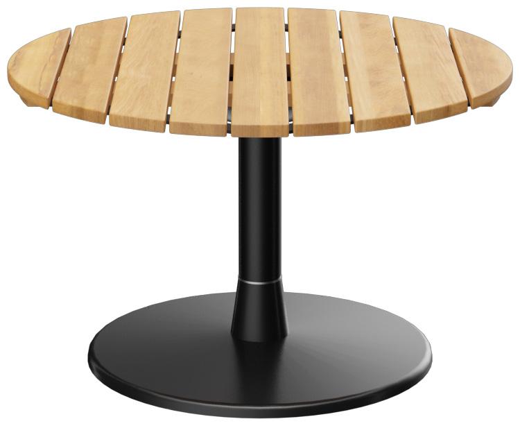 Abbildung Table basse Modular T Seitenansicht