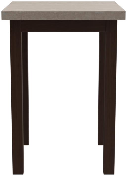 Abbildung Counter-height table Dunia Rückansicht