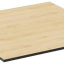 Abbildung Tischplatte Compact Slim Schrägansicht