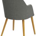 Abbildung Chaise à accoudoirs Hada Schrägansicht
