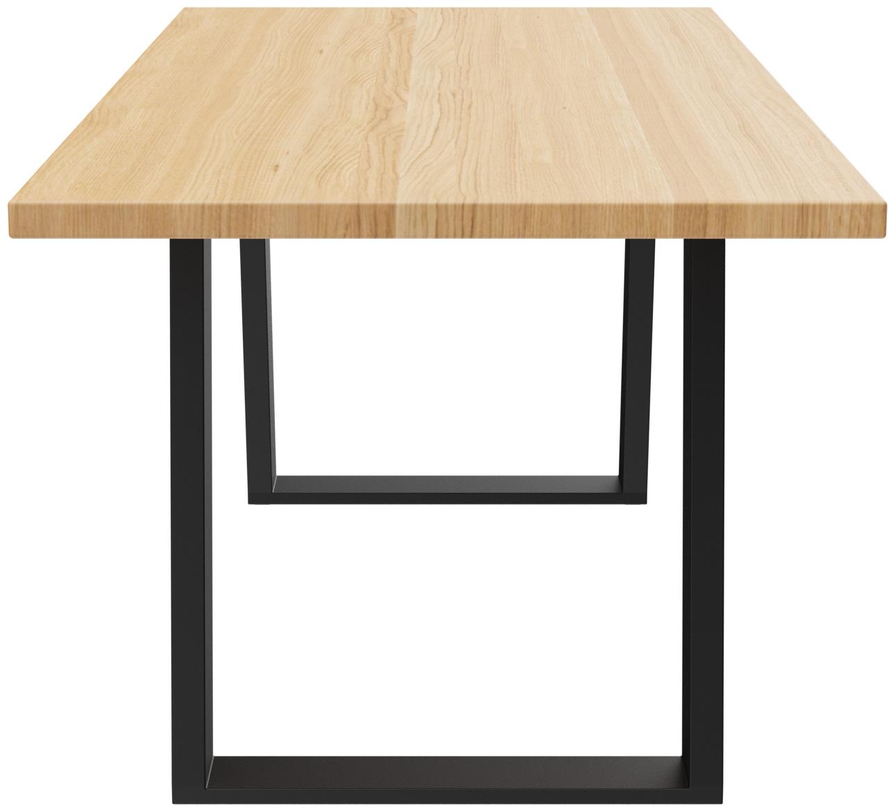 Abbildung Esstisch Rodrik Seitenansicht