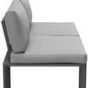 Abbildung 2-Sitzer-Element Lorcan Seitenansicht