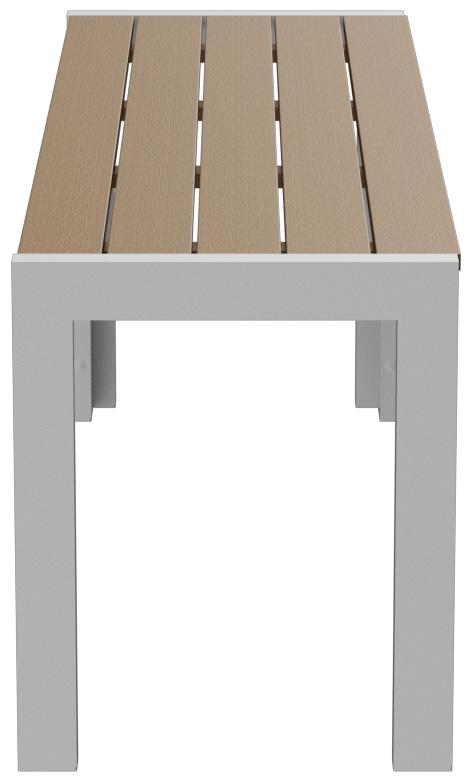 Abbildung 2-Sitzer-Bank Risa Seitenansicht