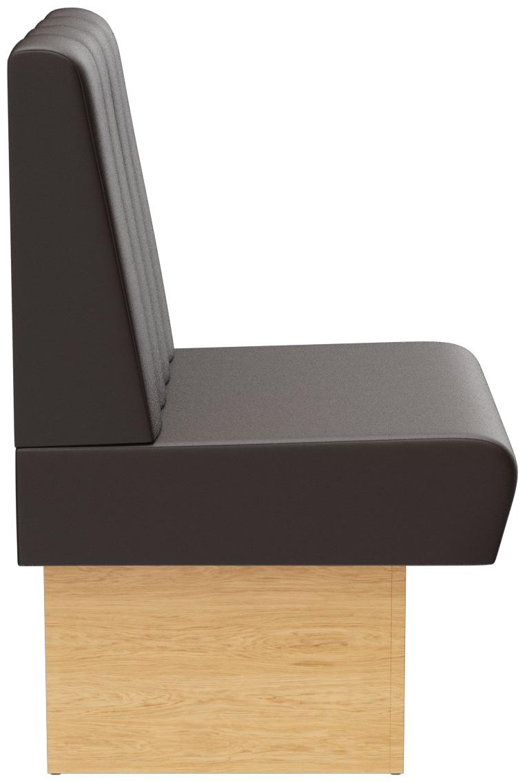 Abbildung Abschlusselement links 60cm Felipa Seitenansicht