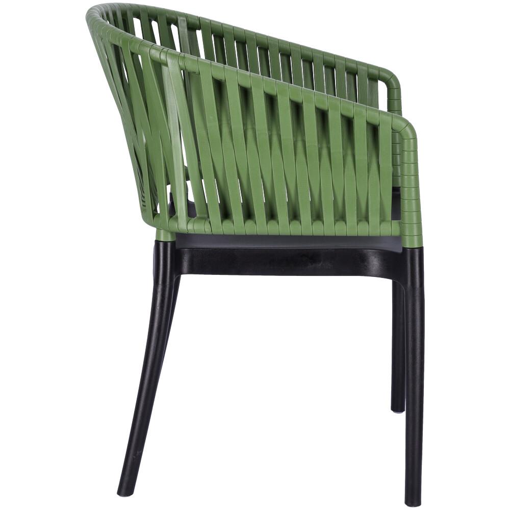 Abbildung Chaise à accoudoirs Evren Seitenansicht