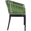 Abbildung Chaise à accoudoirs Evren Seitenansicht