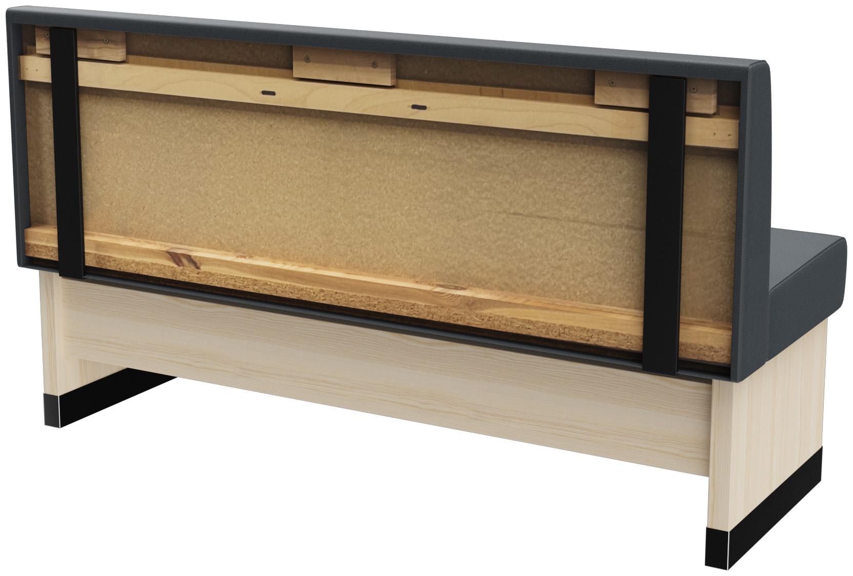 Abbildung Einzel-/Grundelement 150 cm H-Line Schrägansicht