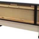 Abbildung Einzel-/Grundelement 150 cm H-Line Schrägansicht