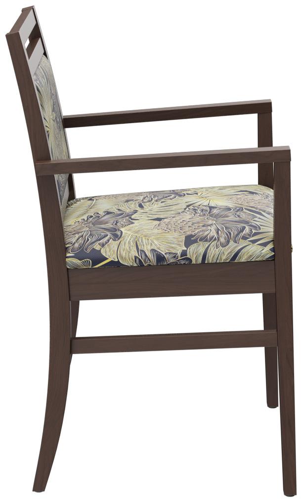 Abbildung Chaise à accoudoirs Liah Seitenansicht