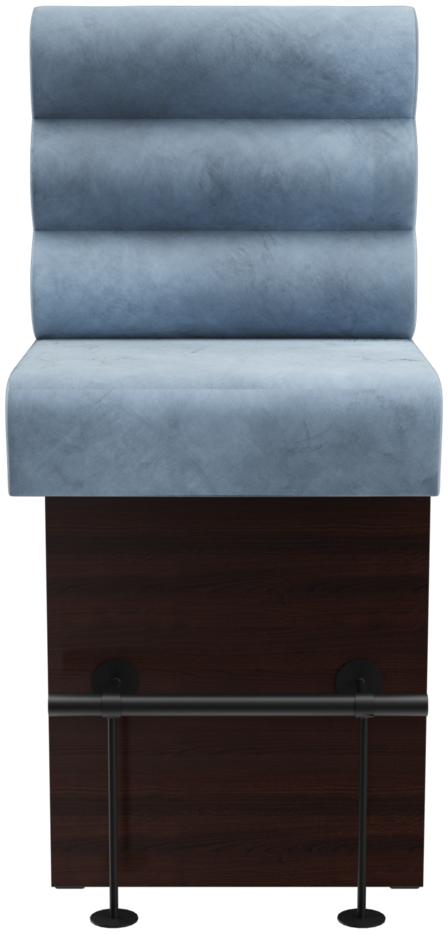 Abbildung Left-hand end element 60 cm Ripple Vorderansicht