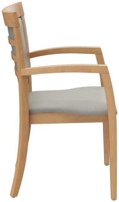 Abbildung Armchair Mily Seitenansicht