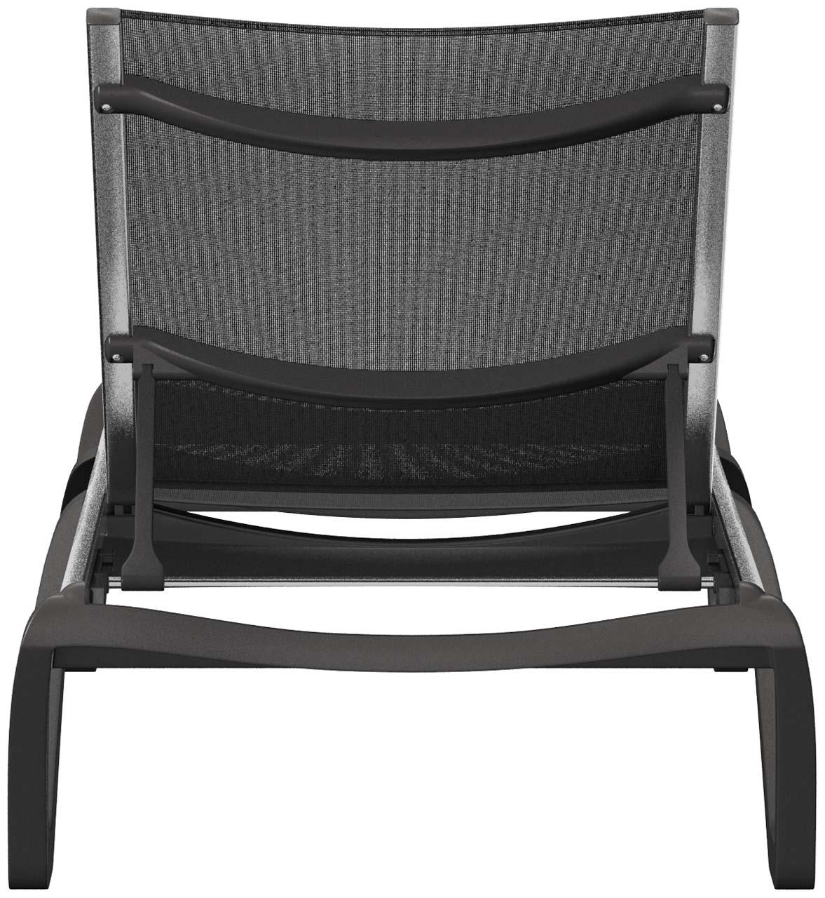 Abbildung Chaise longue Soliana Rückansicht