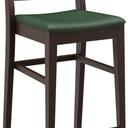 Abbildung halbhoher Hocker Quin Schrägansicht