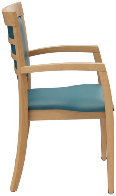 Abbildung Armchair Mily Seitenansicht