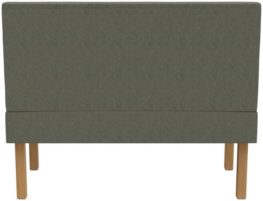 Abbildung Right-hand end element 120cm Ripple Rückansicht