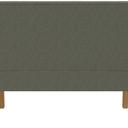 Abbildung Right-hand end element 120cm Ripple Rückansicht