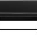 Abbildung Einzel-/Grundelement 150 cm H-Line Vorderansicht