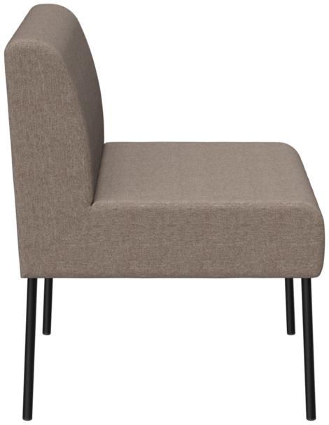 Abbildung Einzelelement 65 cm Solvia Seitenansicht