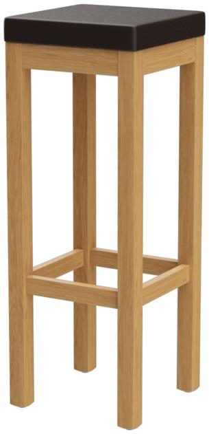 Abbildung bar stool Delu Schrägansicht