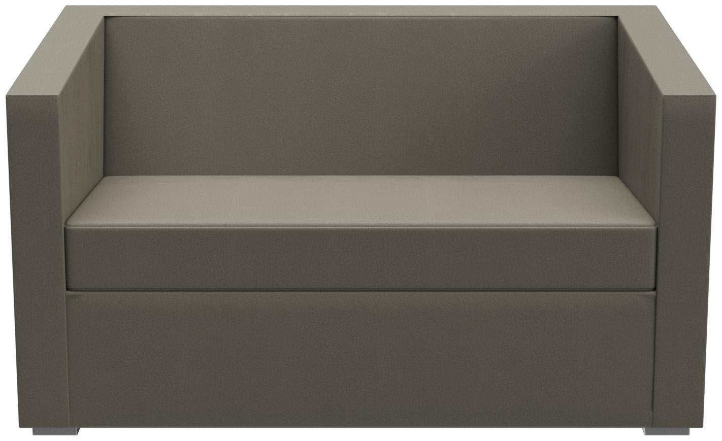 Abbildung 2-Sitzer-Element Charly Vorderansicht