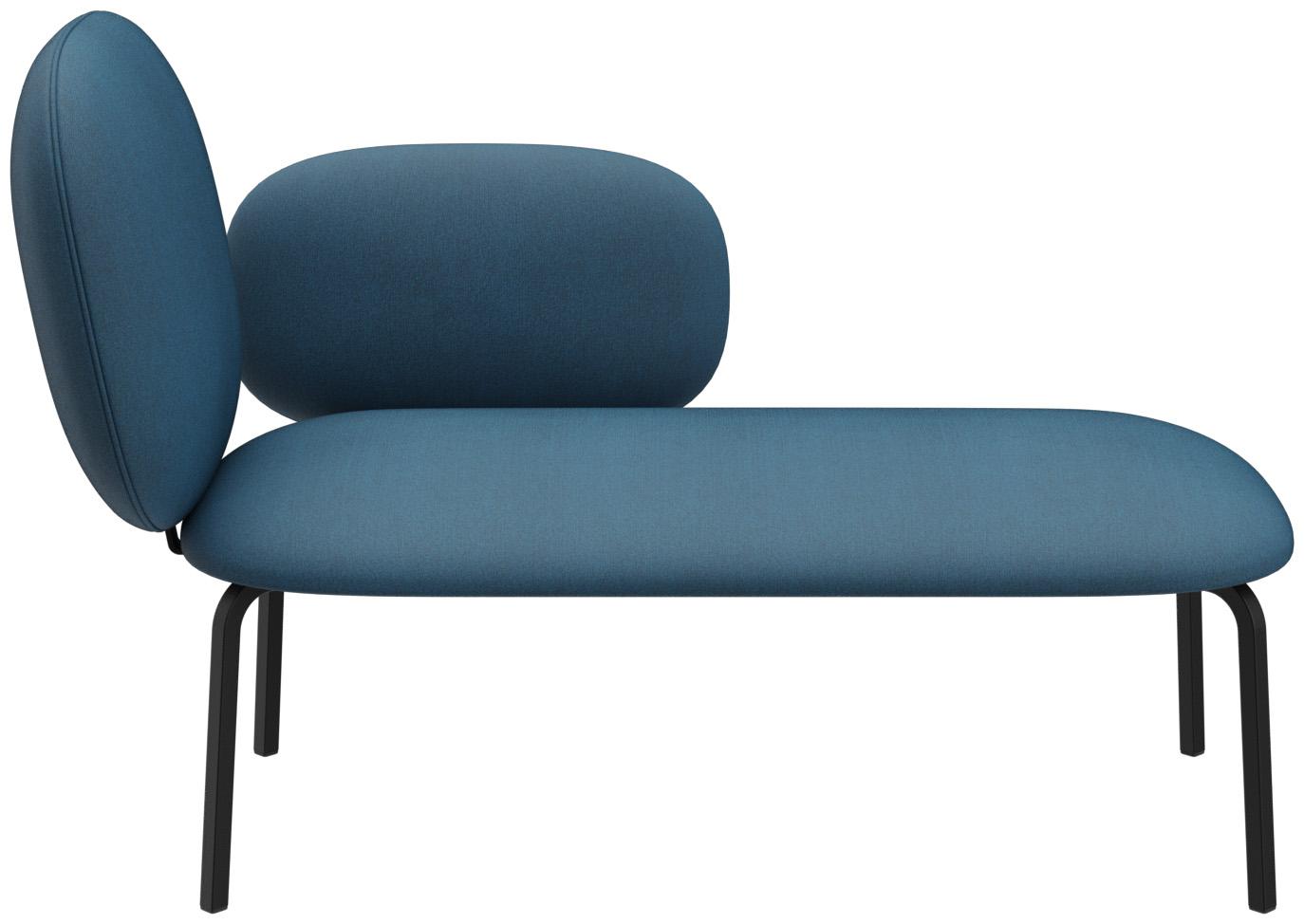 Abbildung Chaise longue links Liberty Vorderansicht