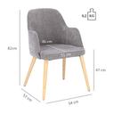 Abbildung arm chair Hada
