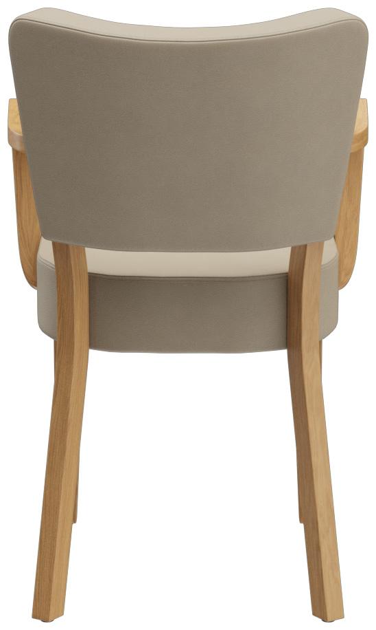 Abbildung Chaise à accoudoirs Damara Rückansicht