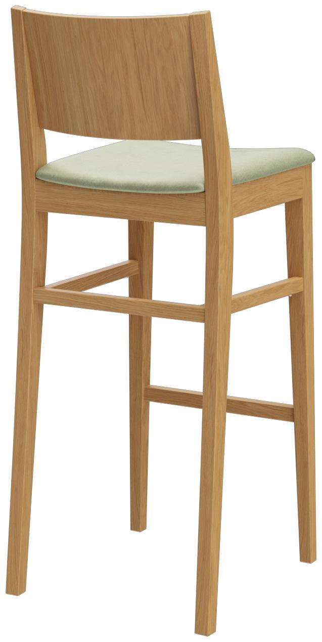Abbildung Barhocker Quin Schrägansicht