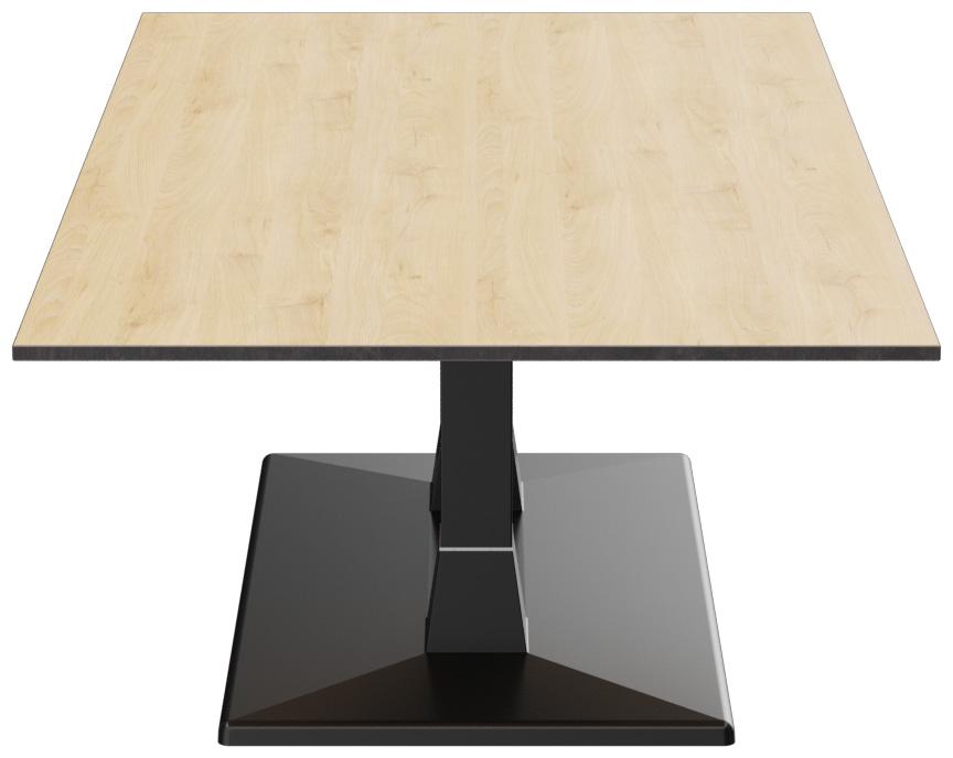 Abbildung Table basse Modular T Seitenansicht