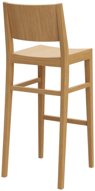 Abbildung Tabouret de bar Quin Schrägansicht