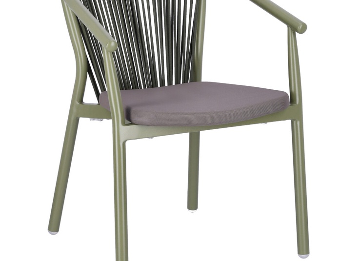 Abbildung arm chair Zaki Schrägansicht